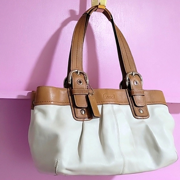 COACHF13732LeatherShoulderBag - Picture 2 of 14